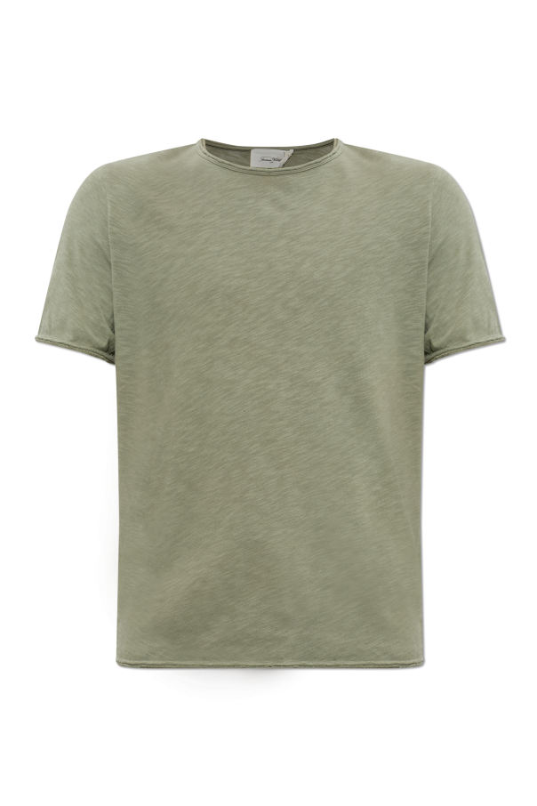 T-shirt with raw-edge finish od American Vintage