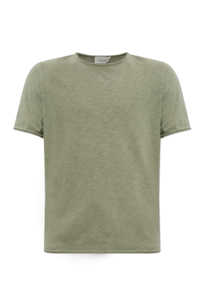 T-shirt with raw-edge finish od American Vintage