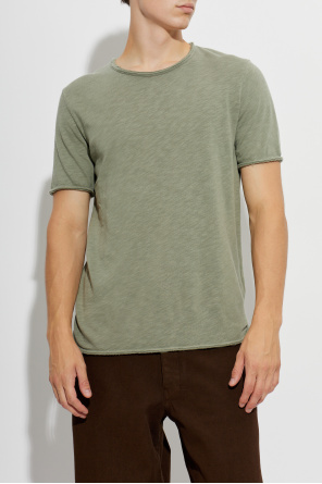 American Vintage T-Shirt mit rohem Saum