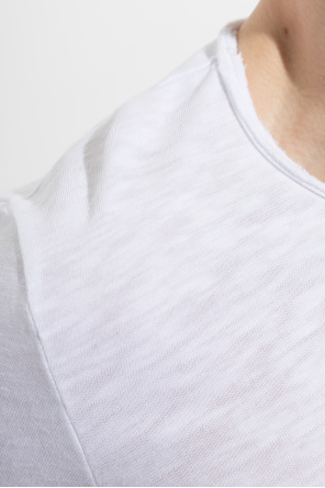 American Vintage T-shirt with raw edge finish