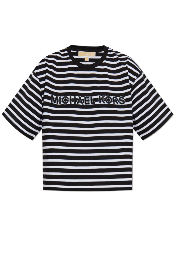 Striped pattern T-shirt od Michael Michael Kors