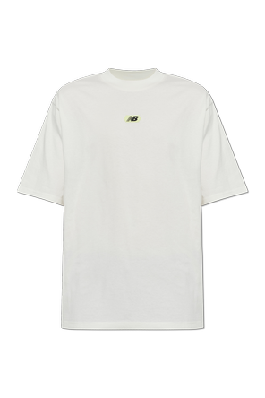 T-shirt with logo patch