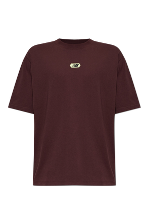 T-shirt z naszywką logo