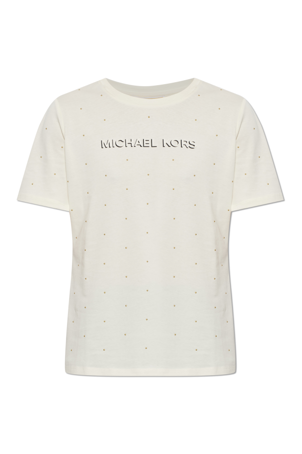 T-shirt with studs od Michael Michael Kors