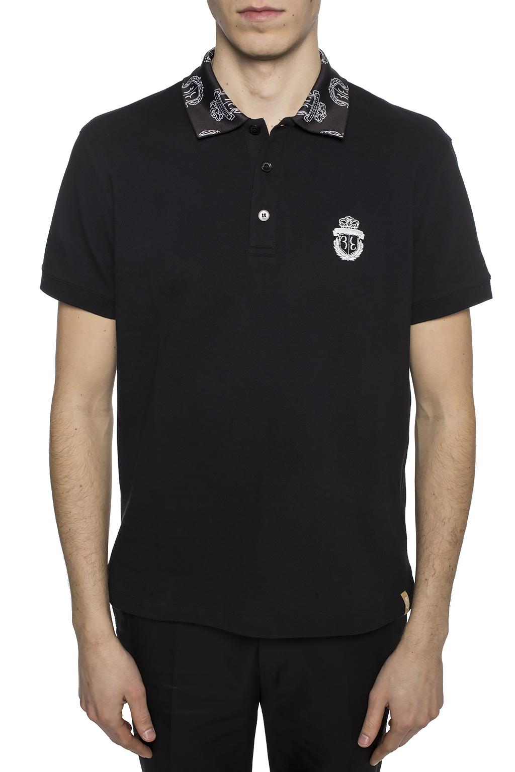 Louis Vuitton Signature Polo with Embroidery BLACK. Size Xs