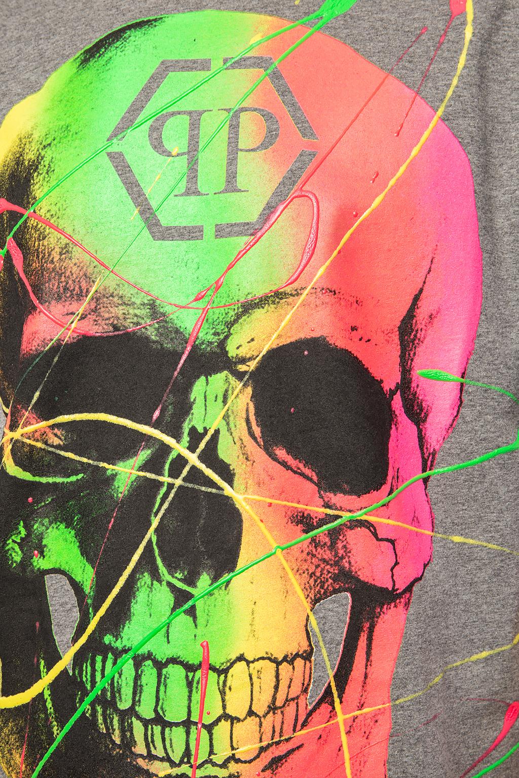 Skull Motif T Shirt Philipp Plein Vitkac Germany