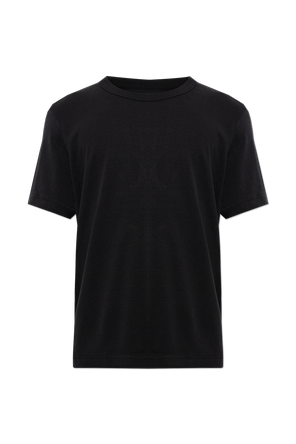 T-shirt with a crew neck