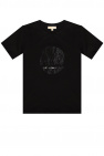 Weit geripptes Sweatshirt und Jogginghose in Weinrot T-shirt with logo