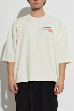 Willy Chavarria Bawełniany t-shirt ‘Total Transformation Buffalo’