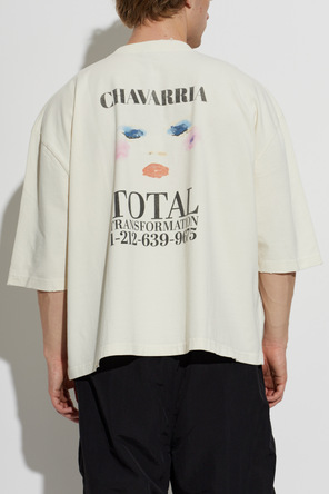 Willy Chavarria Bawełniany t-shirt ‘Total Transformation Buffalo’