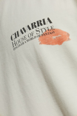 Willy Chavarria Bawełniany t-shirt ‘Total Transformation Buffalo’