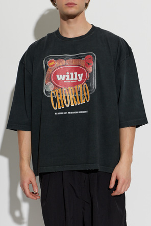 Willy Chavarria Bawełniany t-shirt ‘OS Especial Chorizo ??Buffalo’