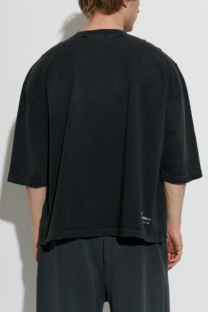 Willy Chavarria Bawełniany t-shirt ‘Street Moves Buffalo’
