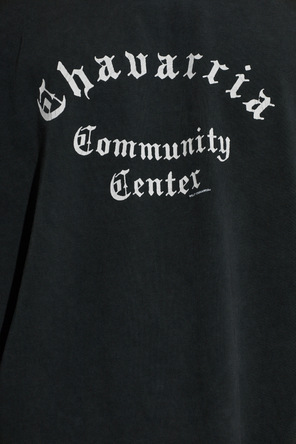 Willy Chavarria Cotton T-shirt ‘Community Center LS Buffalo’