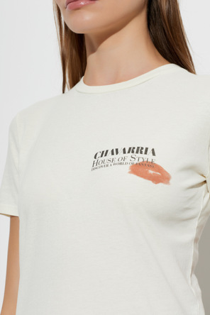 Willy Chavarria Cotton T-shirt ‘‘Total Transformation Ringe’’