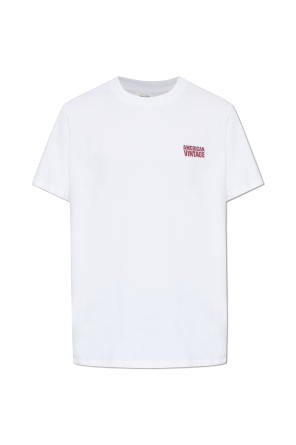 T-shirt with printed logo