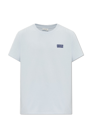 T-shirt with printed logo