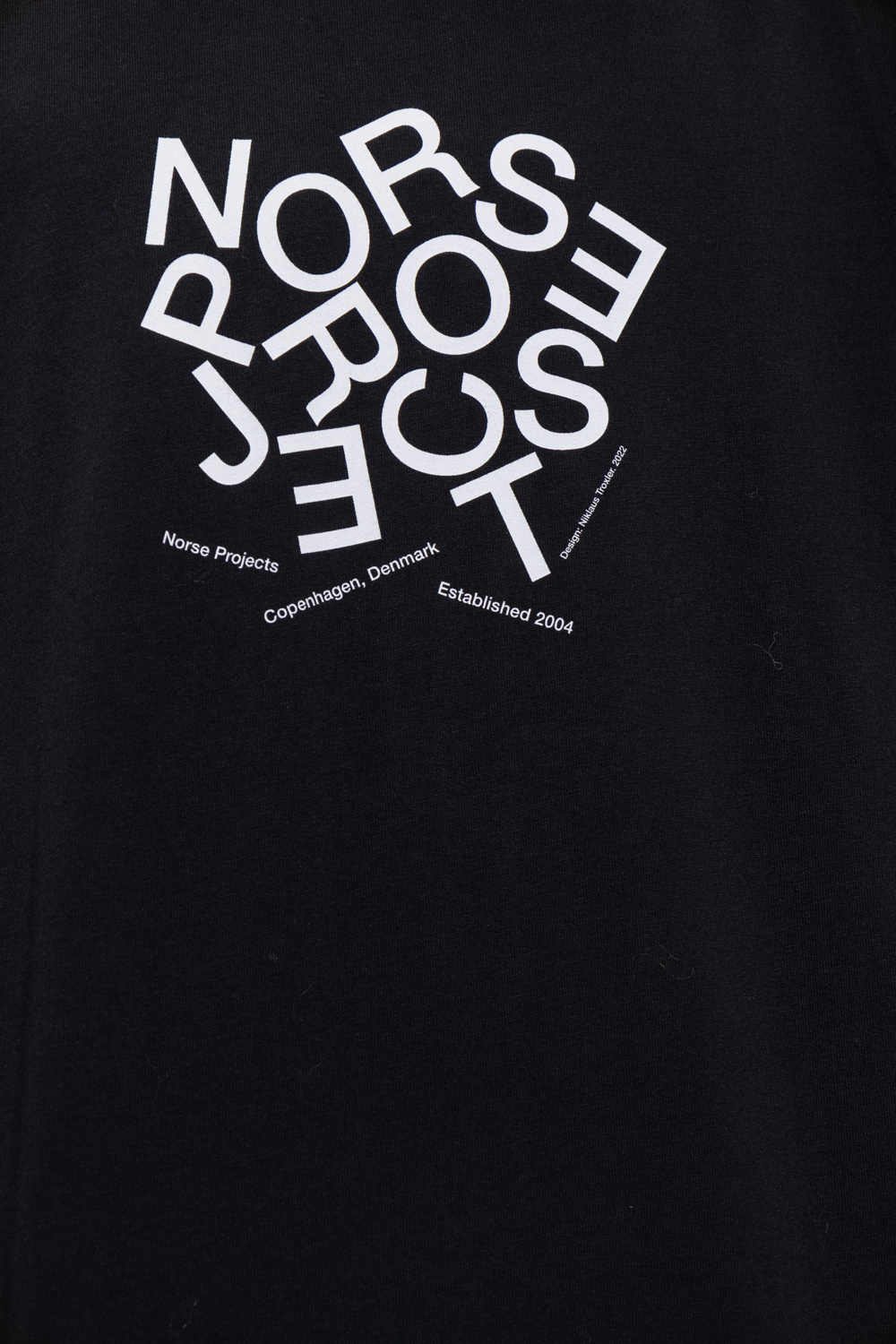 Norse Projects Plus Sportswear Logo White Graphic