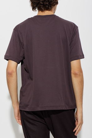 Eleventy T-shirt com decote redondo