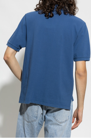 Nick Fouquet Rozgrotowana koszula polo z kontrastującą wkładką