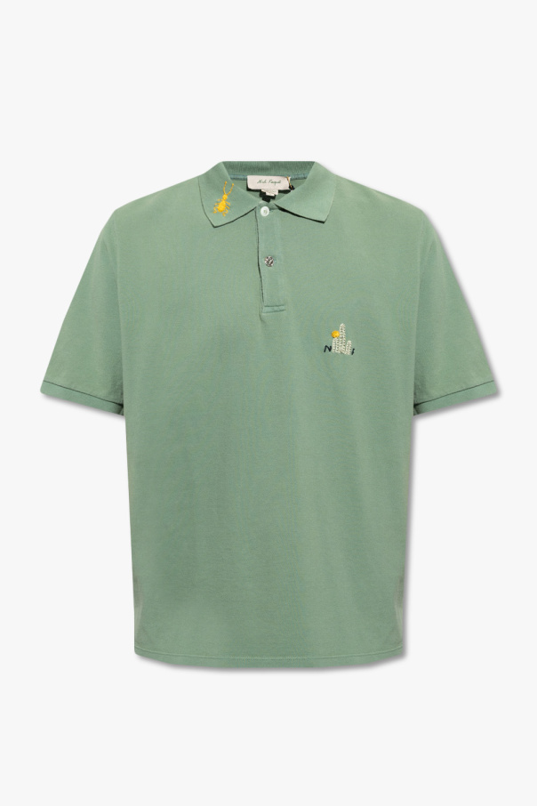 Nick Fouquet Embroidered polo shirt