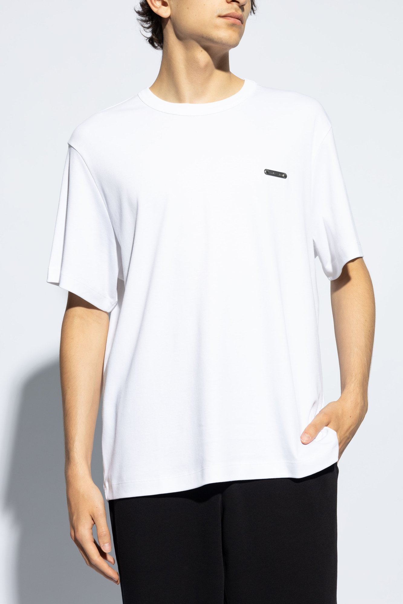 Helmut Lang T-shirt with logo application