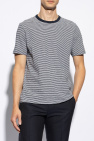 Theory NAVY BLUE Striped pattern T-shirt