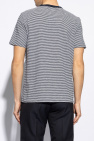 Theory NAVY BLUE Striped pattern T-shirt