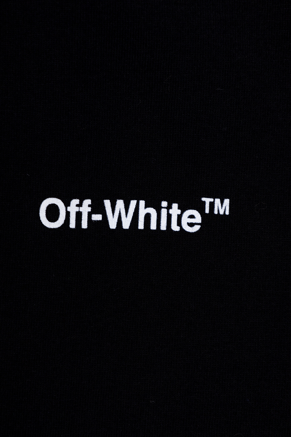 Off-White Kids T-shirt SL Grazie Longsleeve SHC07406 Black