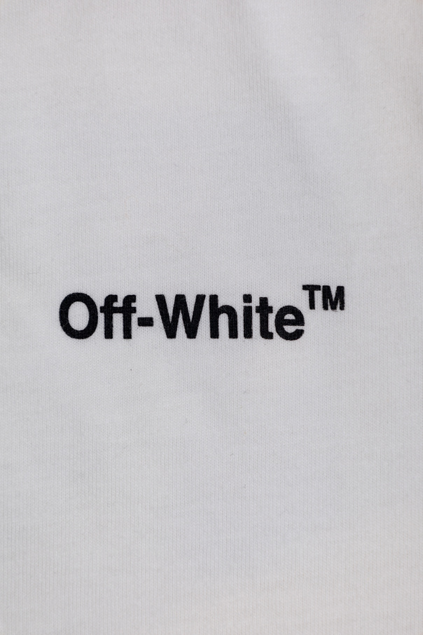 Off-White Kids Globe Vincent Milou Langarm-T-Shirt