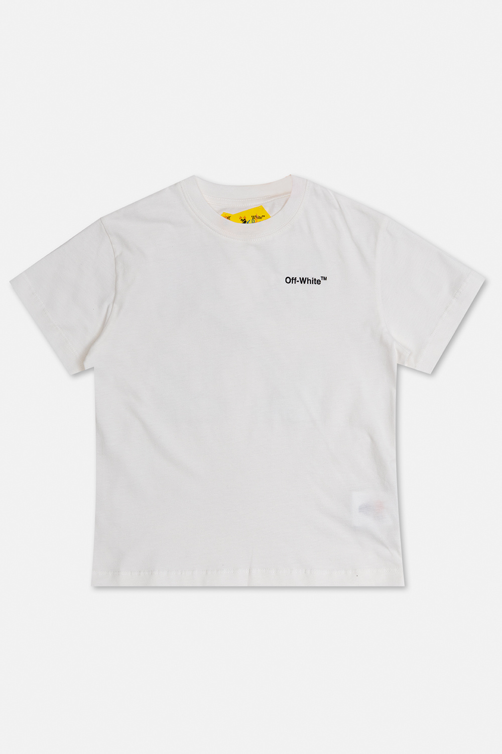 Off-White Kids T-shirt Encolure with logo