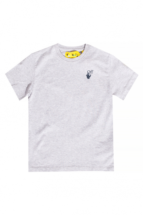 Off-White Kids T-shirt single with logo