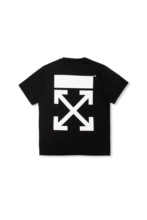 Off-White Kids Dkny Kids ruffled hem logo print sweatshirt