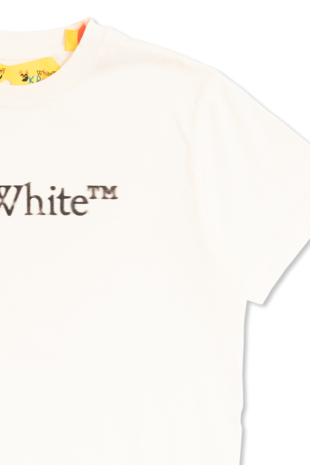 Off-White Kids Vans Desert Pack Easy Box Erkek Siyah T-Shirt