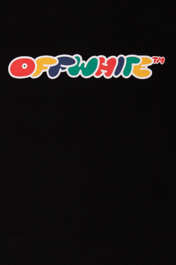 Off-White Kids Diesel logo-embroidered long-sleeve sweatshirt