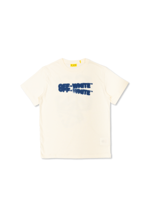 T-shirt with printed logo