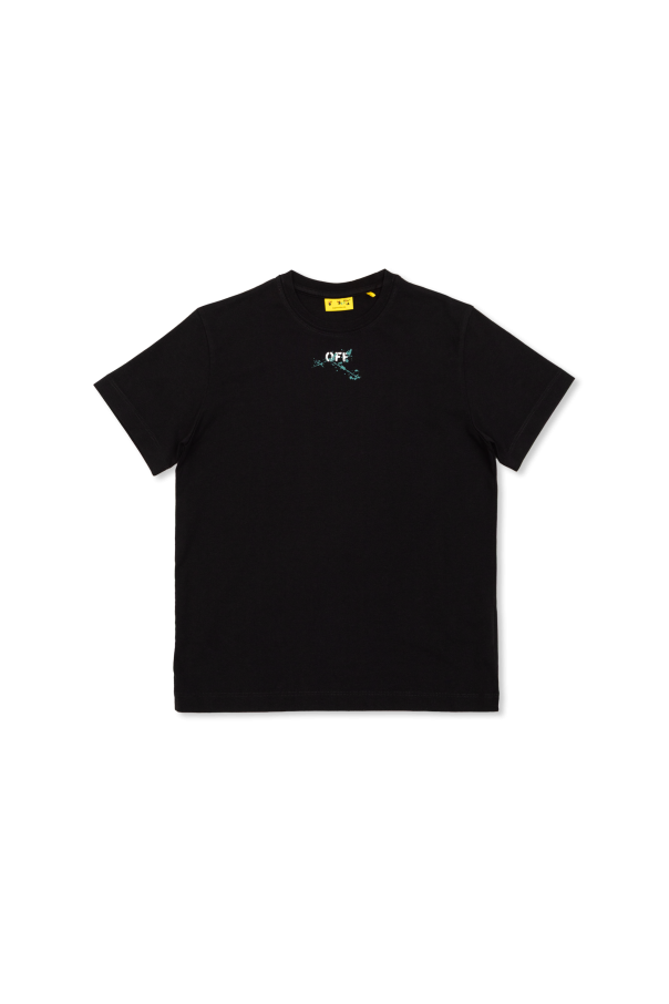 T-shirt with logo, zdjęcie 1 T-shirt with logo od Off-White Kids