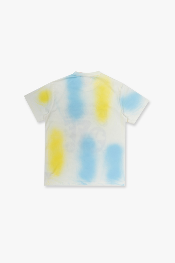 Off-White Kids AllSaints Tonic T-shirt avec logo tête de bélier Gris clair