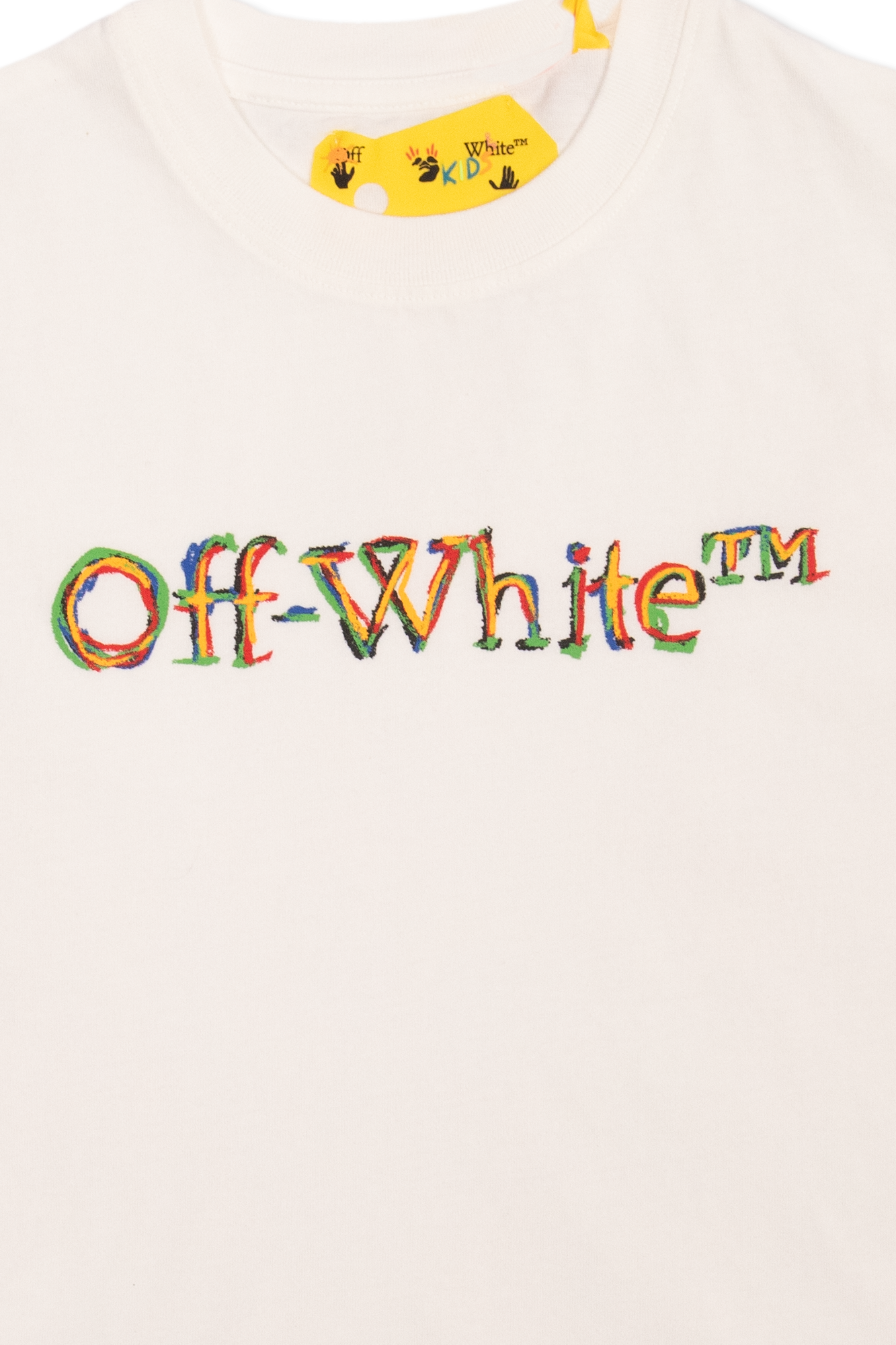 Off-White Kids Polo Ralph Lauren teddy bear-print short-sleeved T-shirt