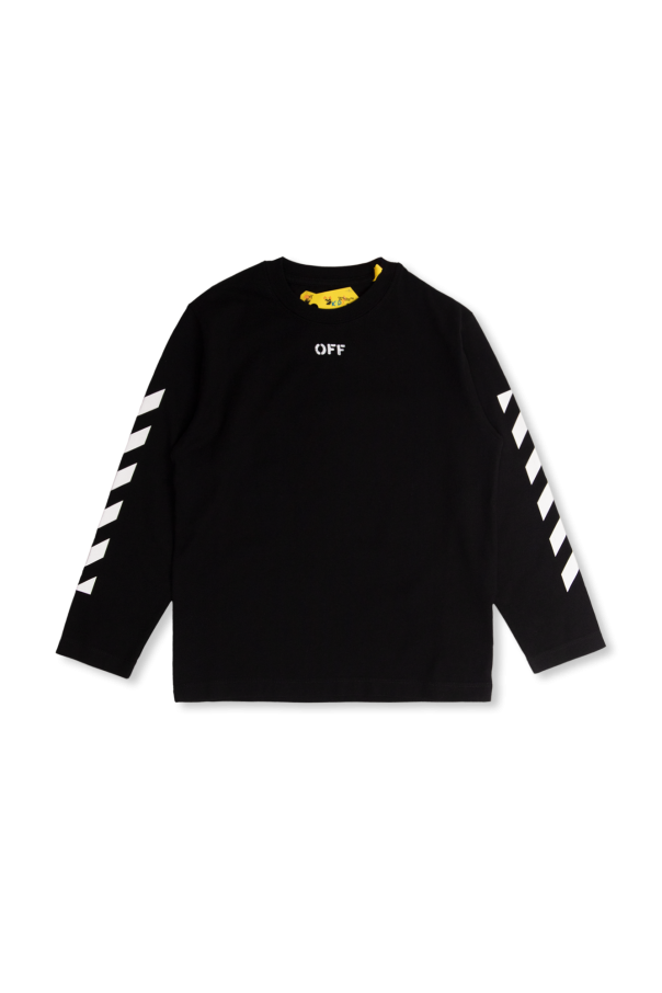 Off-White Kids Long-sleeved T-shirt with logo