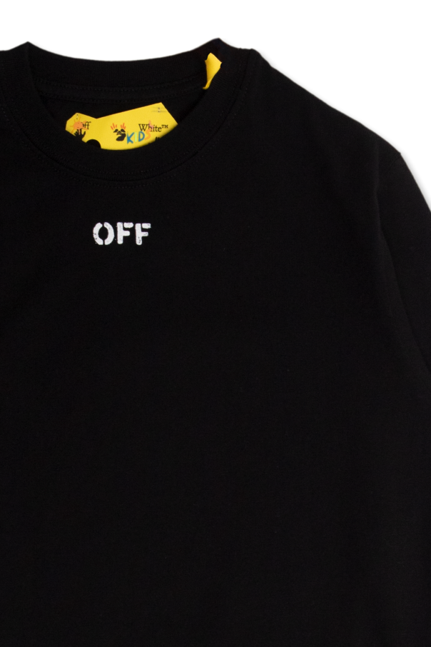 Off-White Kids Long-sleeved T-shirt with logo