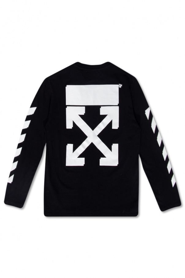 Off-White Kids T-shirt Met with long sleeves