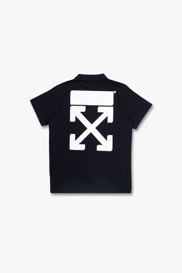 Off-White Kids buy beverly hills polo club contrast collar logo polo