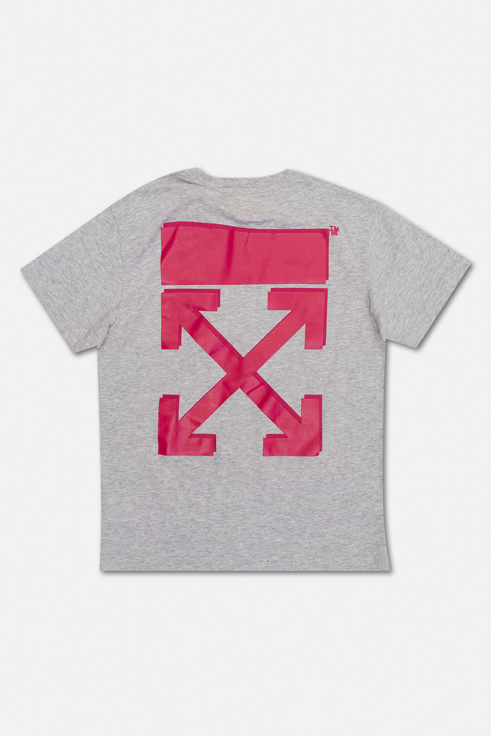 Off-White Kids T-shirt Lincoln Baseball In Cotone