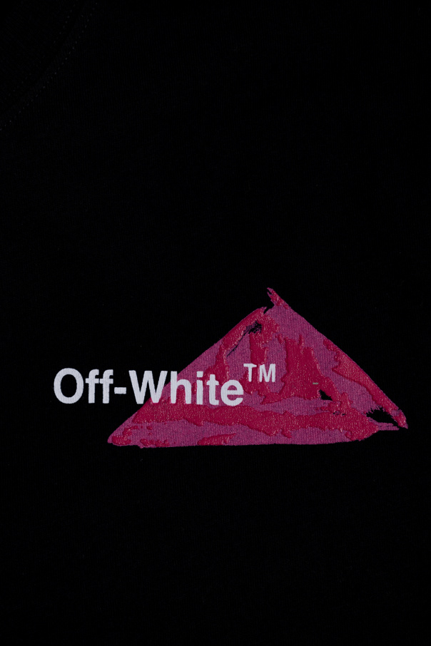 Off-White Kids carhartt denton t shirt denton stripe black wax