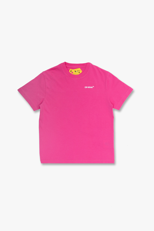 Off-White Kids T-shirt tiger with logo