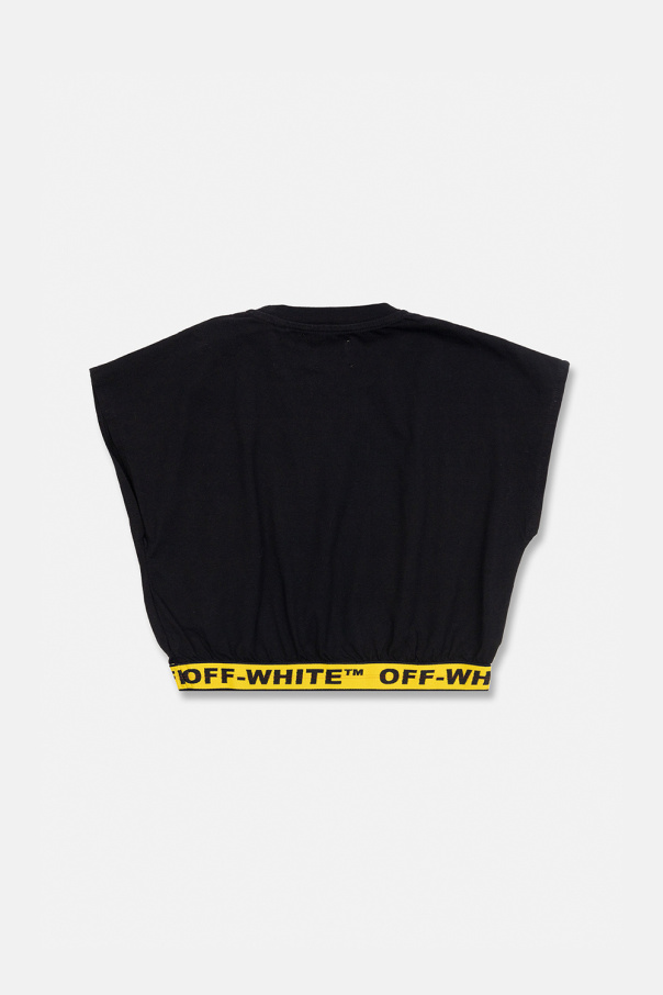 Off-White Kids autograph flag sweater