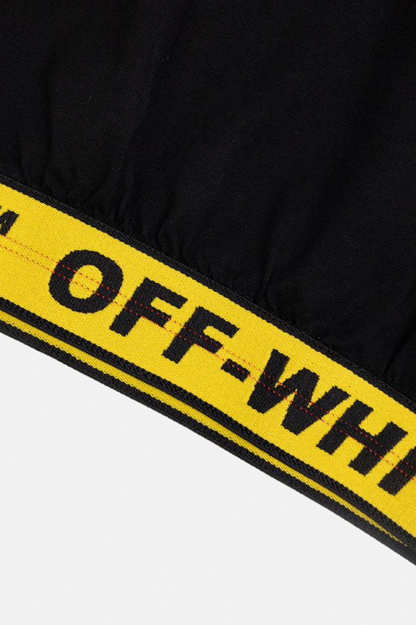 Off-White Kids charlie brown knitted sweater