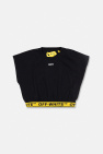 Off-White Kids BLACK T-shirt with logo