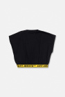 Off-White Kids BLACK T-shirt with logo